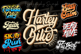 do t shirt, logo, modern, retro vintage ,graffiti or any typography text design