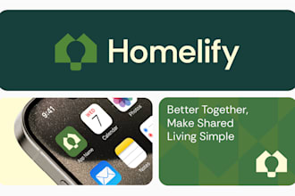 design a simple modern app logo and app icon