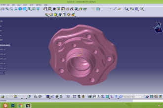 make your 2d or 3d models using ug nx solid edge
