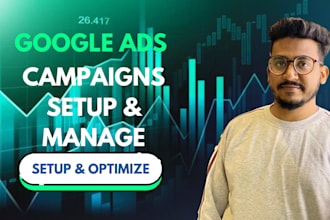 create, optimize google ads , campaign and youtube ads from scratch