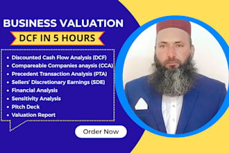 do business valuation and financial analysis