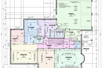 create awesome architectural plans for construction permits