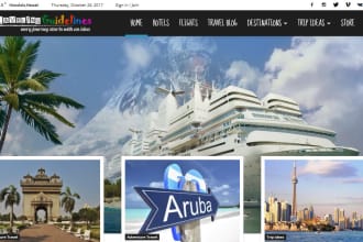 build a profitable travel blog for passive income