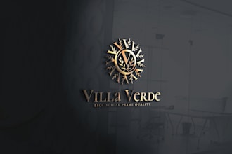 design an elegant, luxurious and fabulous logo concept