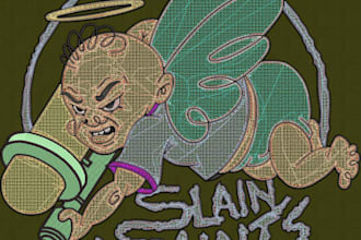 do embroidery digitizing into dst pes exp emb in all formats