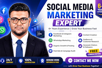 be your social media marketing expert, targeted facebook ads