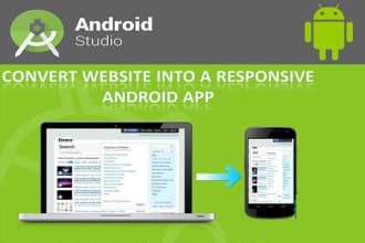 convert a website into android app using android studio