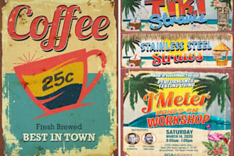 design special rustic signs