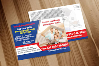 design amazing eddm postcard