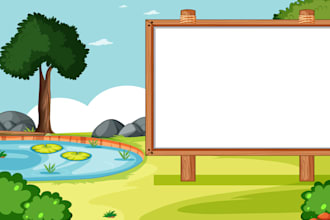 make cute cartoon animation for your youtube channel