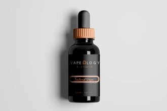 create custom bottle label designs