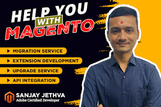 help you with anything related to magento