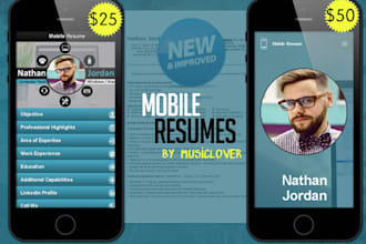 create a qr mobile resume within 24 hours
