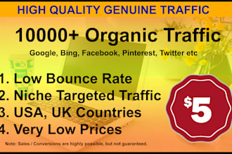 drive unlimited genuine web traffic for 30 days