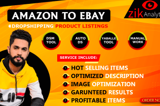 do amazon to ebay dropshipping top listings