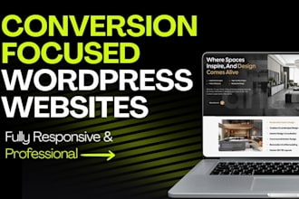 build a conversion focused wordpress website