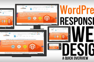 design, develop or redesign your business wordpress website