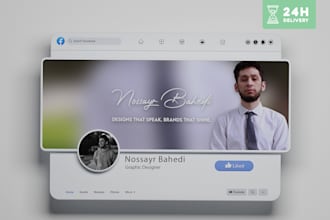 design an eye catching facebook cover for your business page