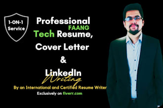 write a professional resume for software engineer, tech as a recruiter