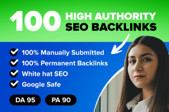 provide you 100 USA pr9 high da seo backlinks