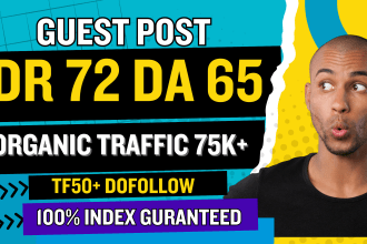 guest post dr72 da65 dofollow backlinks