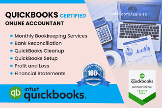 do accounting and bookkeeping using quickbooks online and wave