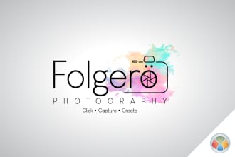 design water color logo
