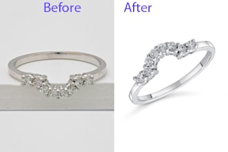 do high end jewelry retouching at great quality