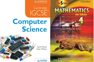 be a very good maths and computer teacher