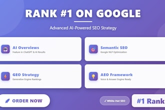 rank website 1 google with ai semantic SEO aio GEO aeo optimization