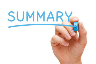 write a perfect summary or synopsis of any document