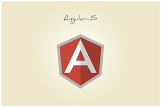 develop an angular web app for you