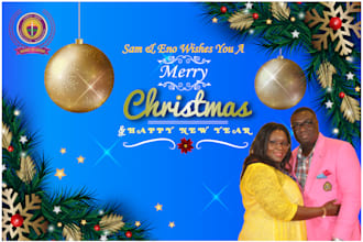 make a amazing  christmas card and birthday card