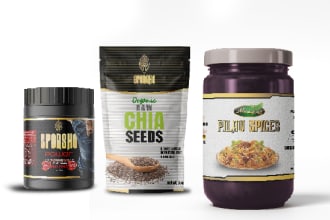 create beautiful packaging design and branding for you