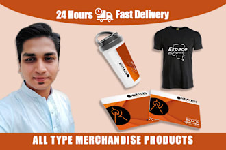 design mouse pad, mug, merchandise design for your business