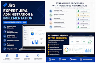 provide enterprise jira administration automation and support