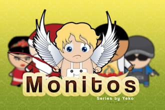 make a Monito character and and help a good cause