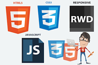 fix css issues,jquery issues ,html issues and responsive