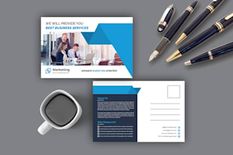 design professional postcard, eddm postcard