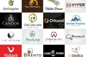 create minimalist creative business logo design