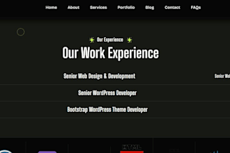 build a responsive site with HTML5, css3, bootstrap, jquery