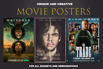 design a professional movie or documentary poster