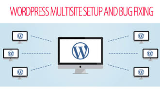 setup wordpress multisite network and domain mapping for you