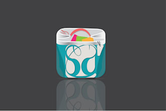 design a creative and professional app icon