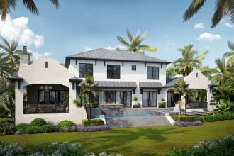 3d exterior render, 3d interior render,swedish house 3d etc