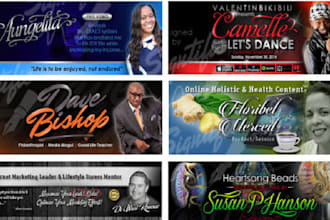 design a professional web banner,header,ads,cover