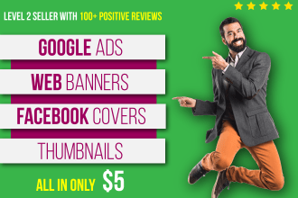design amazing banner ads for you