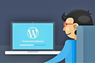 install and customize wordpress themes and plugins