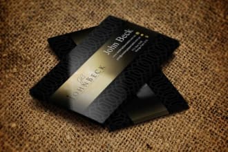 design a professional double sided business card design