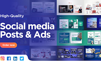 create social media design, instagram templates, posts, ads